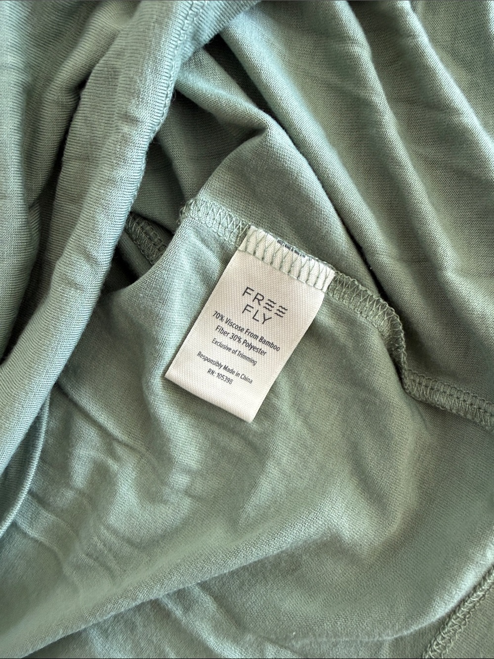 Men's Bamboo Lightweight Hoodie Free Fly - Picture 7 of 8